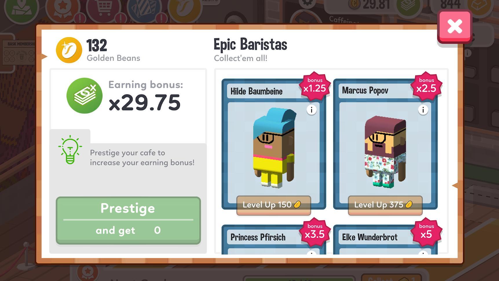 美式画风放置模拟经营手游《IdleCoffeeCorp》 美式画风放置模拟经营手游《Idle Coffee Corp》