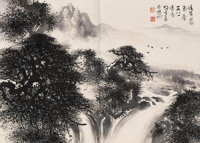 岭南画派大家黎雄才国画作品欣赏|黎雄才|画派|岭南_新浪新闻