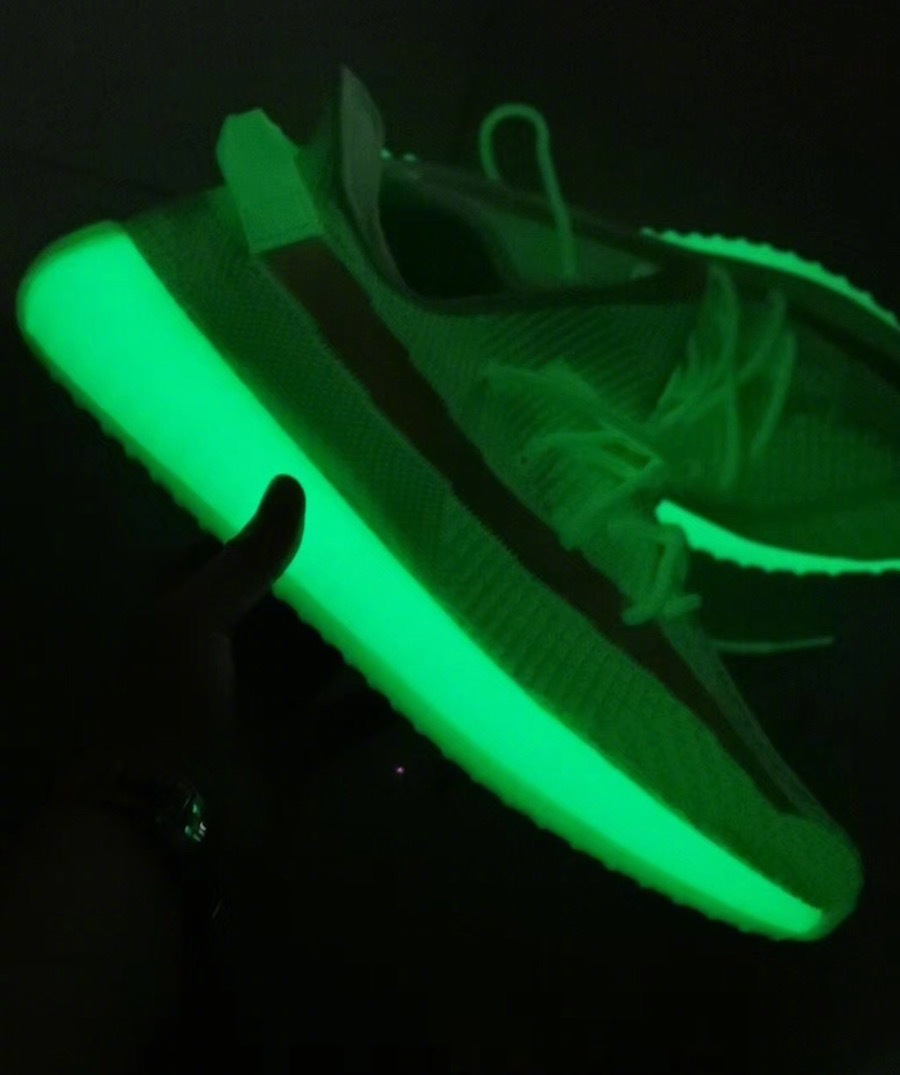 adidas yeezy boost 35 v2 glow in the dark release date