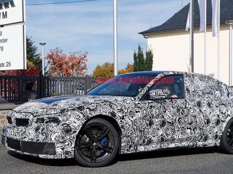 宝马M3伪装车亮相纽北 将于法兰克福车展正式亮相