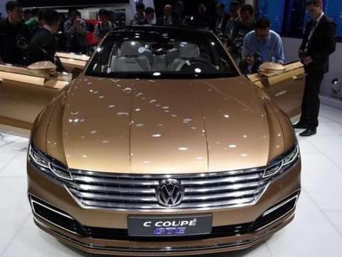 大众全新中大型轿跑实车曝光，无边框车门加新能源动力！