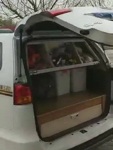 视频：大哥森雅S80自改房车出游，改的太好了！