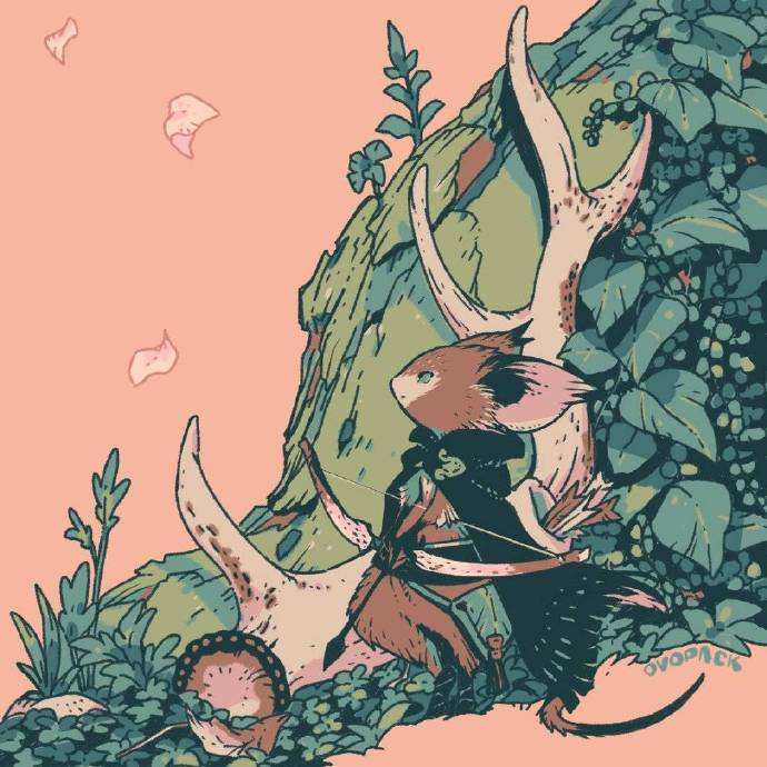 日本插画艺术家 村山竜大(ovopack)