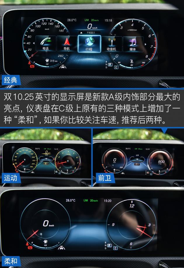 奔驰a200l仪表盘图解,奔驰c200l仪表盘图解 试驾奔驰a 200 l 入门级豪华轿车风向标