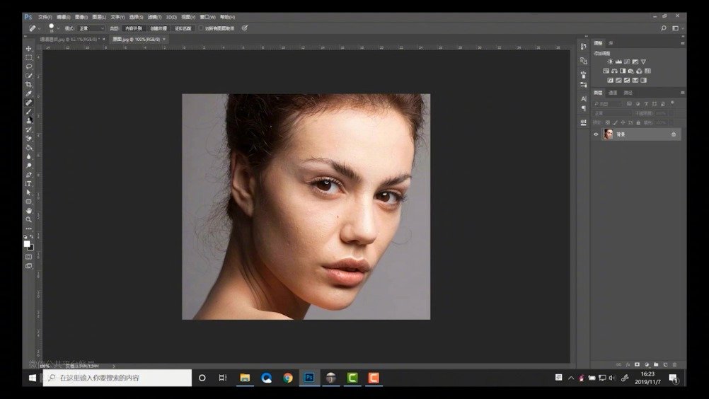 怎么磨皮保留质感