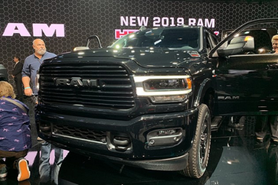 道奇Ram HD皮卡亮相2019北美车展
