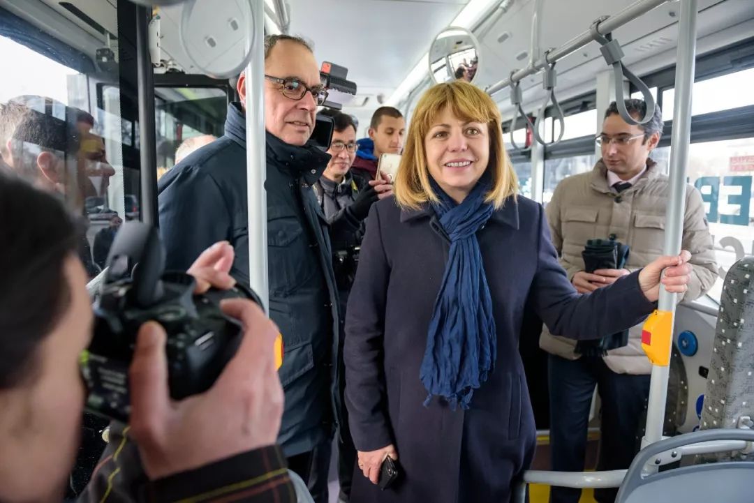 首批纯电动客车启用 宇通开启保加利亚绿色交通新时代
