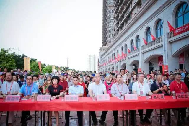 著名慈善家陈国强、书画家蔡礼发应邀出席海南东方黄花梨文化节