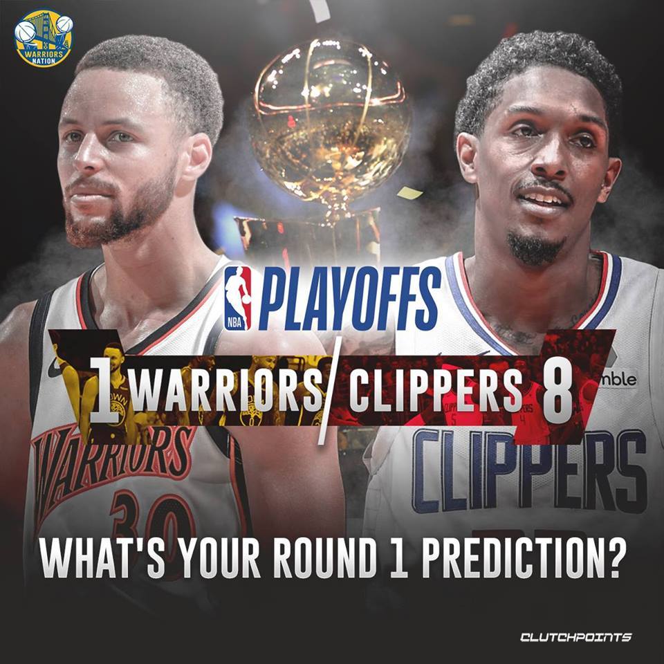 金州勇士VS洛杉矶快船本赛季交手4次,勇士取