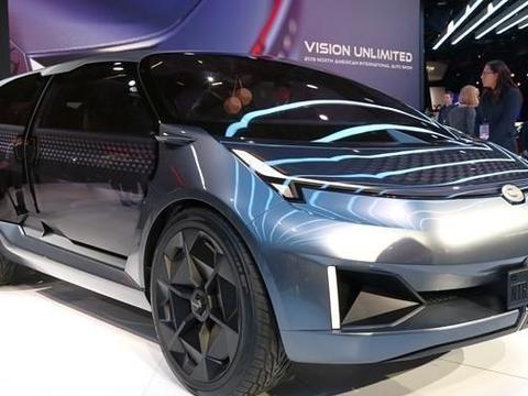 广汽传祺ENTRANZE概念车亮相北美车展