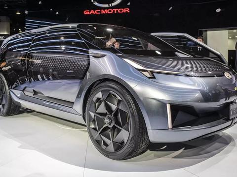 广汽传祺在美国发布了全新Entranze概念车