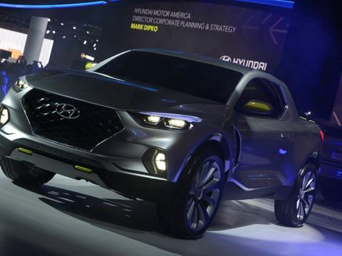 现代皮卡亮相！工具车也能很潮