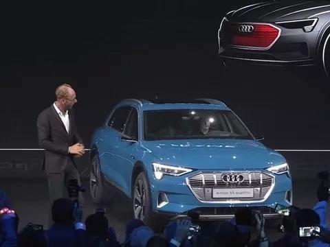 奥迪推出中国特供版纯电动SUV，最大续航400KM，30分钟可充满电