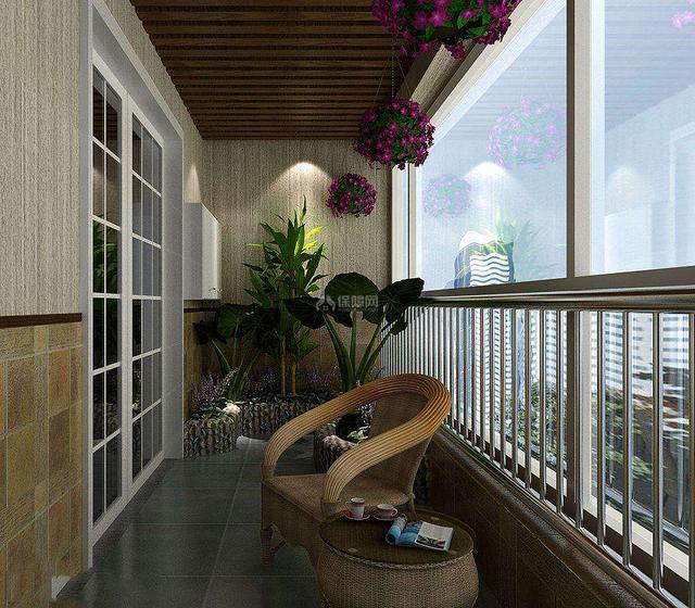 醉美阳台设计,让住楼房的人也能拥有专属自己的空中小