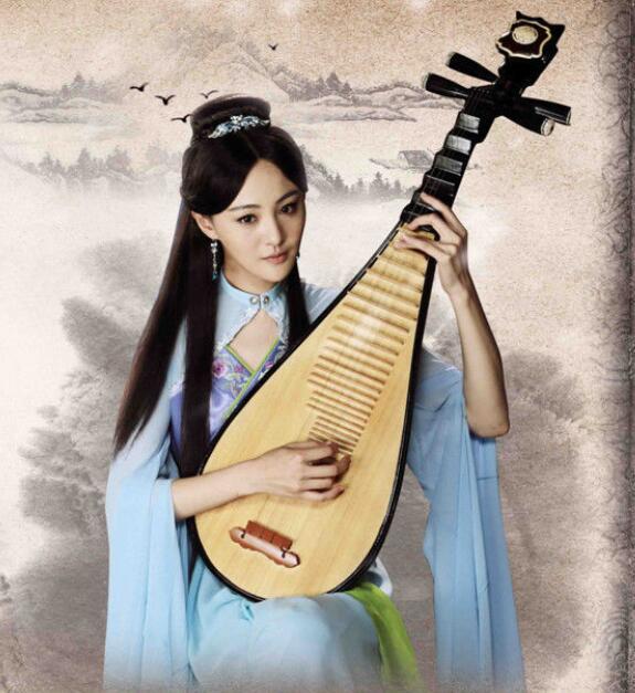 古装剧里弹琵琶的女星们,刘亦菲最美,最后一位仿佛画中女子