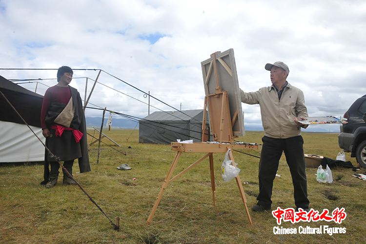 大美至纯——韩玉臣西藏题材油画展在乌克兰基辅国立美术馆举办