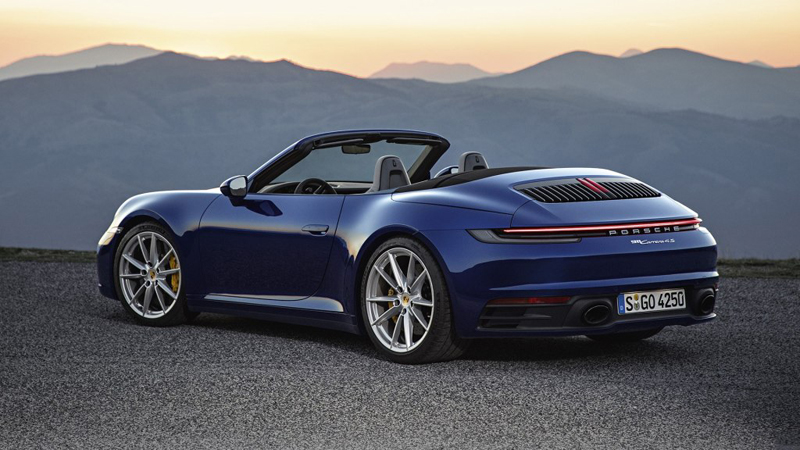 保时捷全新一代911 Cabriolet官图发布 2款车型 售价165.8万元起