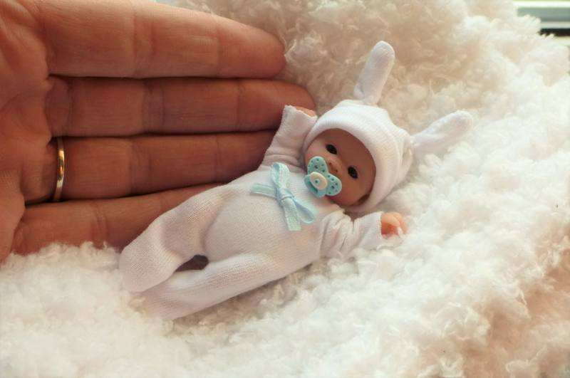 萌萌,超小baby婴儿bjd娃娃,纯手工太好玩,娃娘来一打