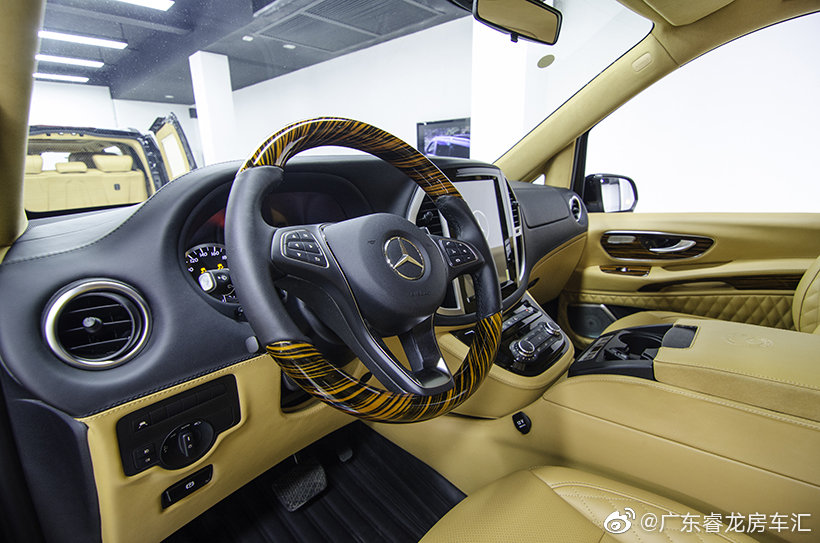 进口奔驰保姆车，奢华内饰实拍~