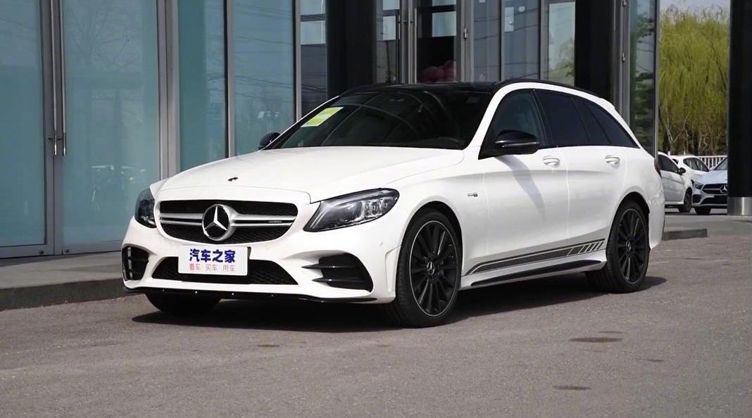 到店实拍 奔驰C级AMG 2019款 AMG C 43 4MATIC 旅行轿车 特别版~