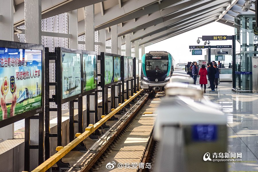 青岛地铁13号线来了 这些画面让人感动图片
