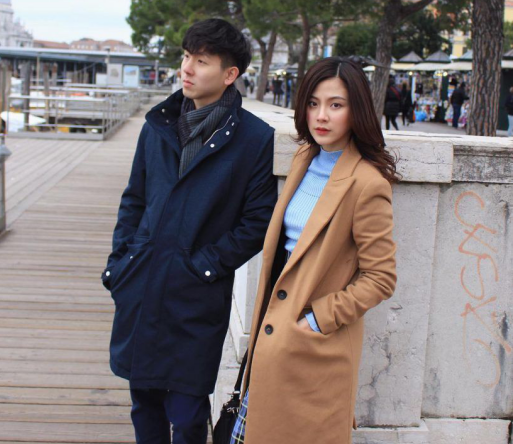 泰星Baifern带家人游欧洲,网友夸赞一家子都是高颜值!