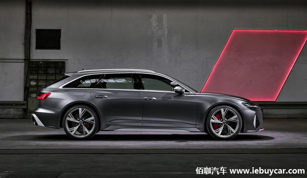 奥迪RS6三厢版渲染假想图 构想宝马M5竞争对手外观造型