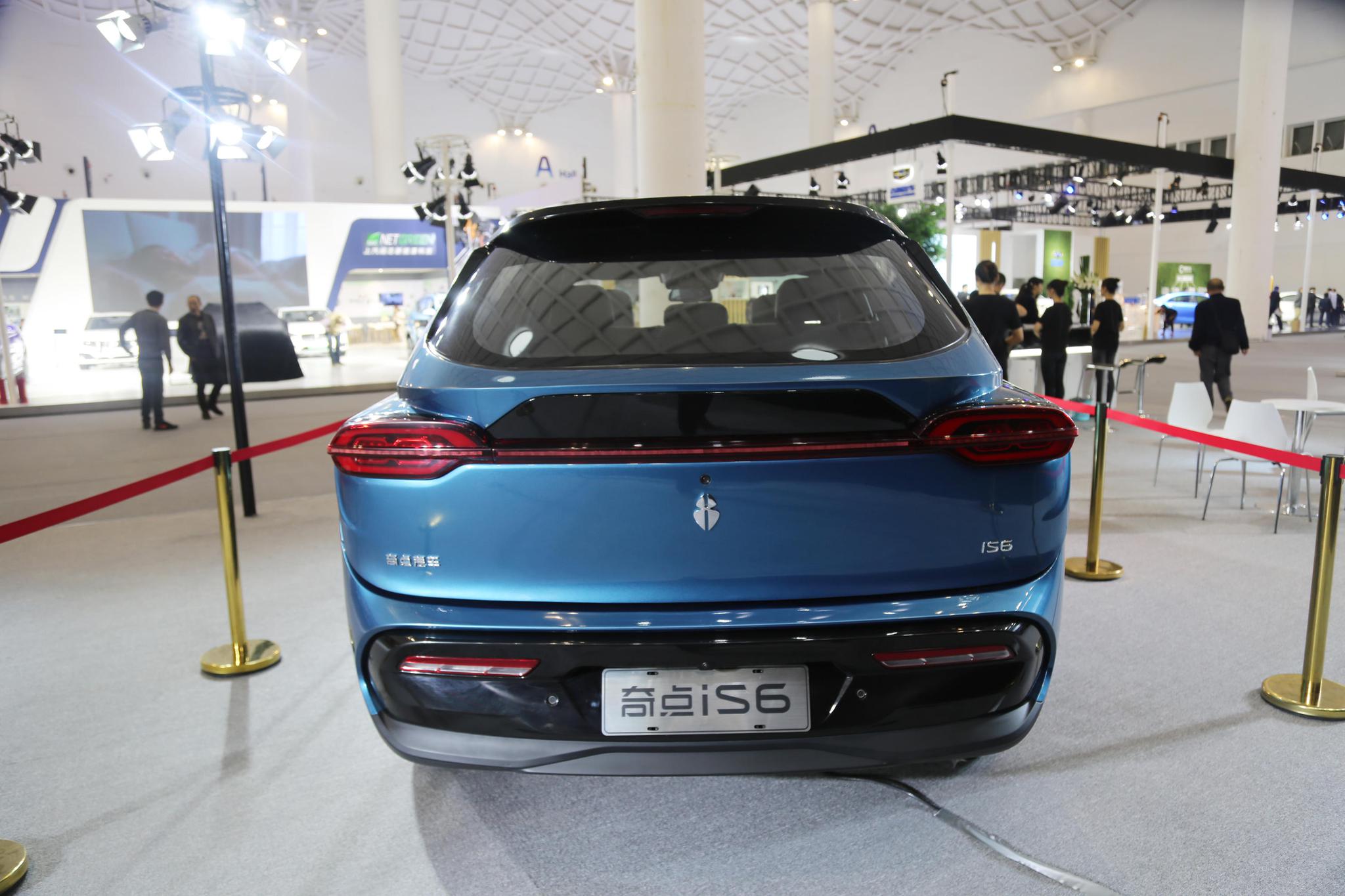 奇点汽车首款量产车型,奇点iS6 智能电动SUV,车展实拍!