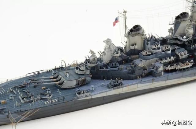 1\/700 田宫 密苏里号战列舰 | 模型作品