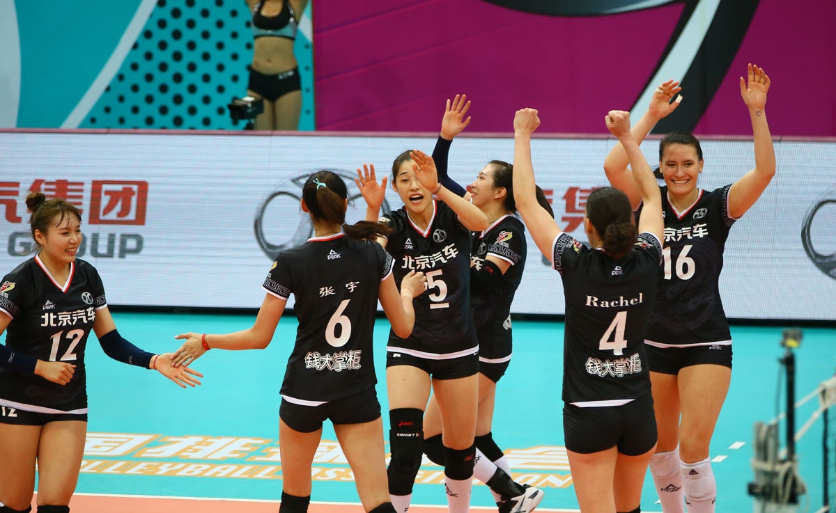 北汽女排图片