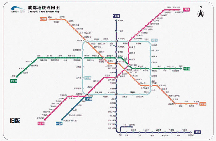 成都地铁图上新