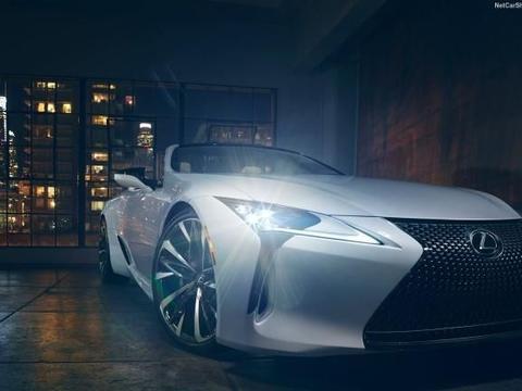 19年北美车展，雷克萨斯LC敞篷概念车首发亮相，美到没朋友！