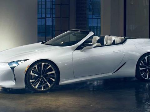 雷克萨斯LC敞篷概念车官图曝光