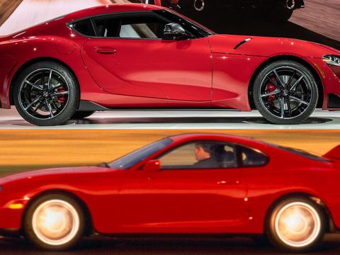 穿越26年的较量 四代Supra 新款Supra数据对比