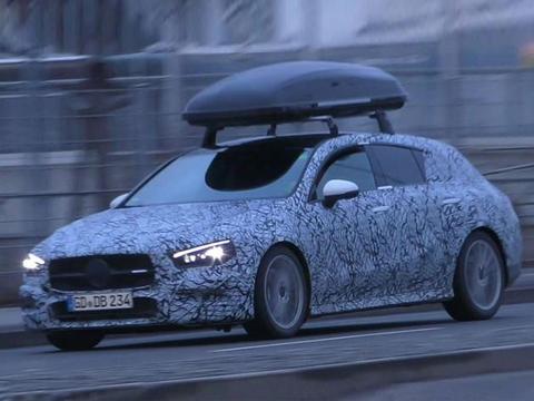 奔驰全新CLA旅行版谍照曝光 3月份日内瓦车展亮相