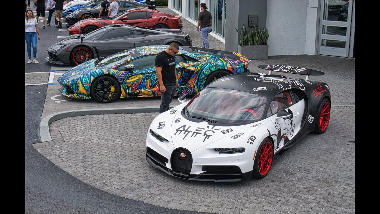 一个城市居然可以聚集那么多高级跑车！