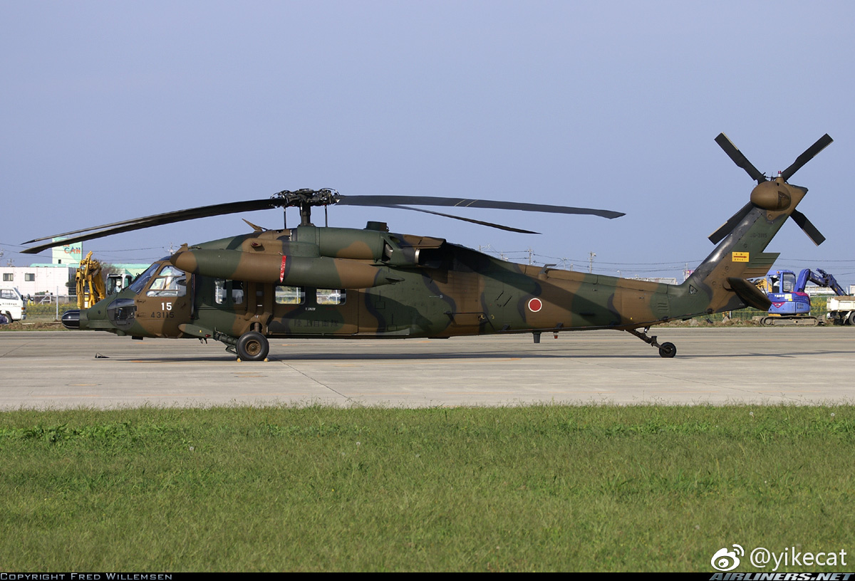 Mitsubishi UH-60JA/S-70A-12 Black Hawk“黑鹰”|陆上自卫队|机队|通用_新浪新闻