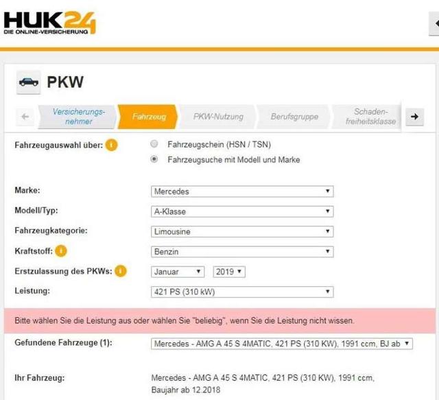 新一代奔驰-AMG A45发布，最大功率421hp