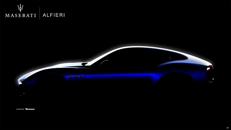 玛莎拉蒂将于明年投产电动跑车 基于Alfieri概念车外观打造
