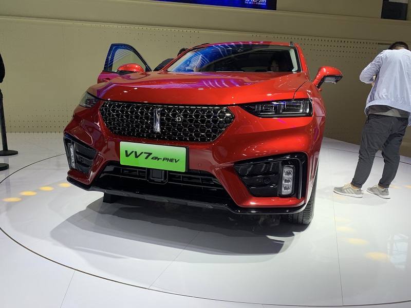 2019广州车展丨WEY VV7 PHEV/VV7 GT PHEV售21.98万元起