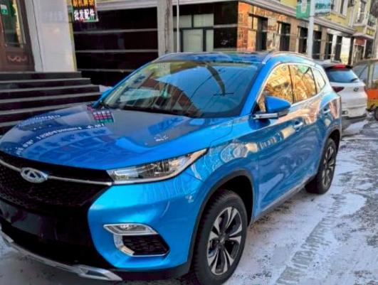 首台全新蓝色奇瑞星途现身！轴距2697mm或12万起