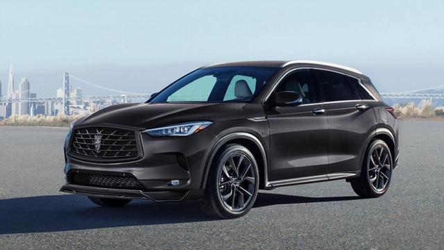 英菲尼迪新款SUV QX50，肌肉型的外观，相当霸气