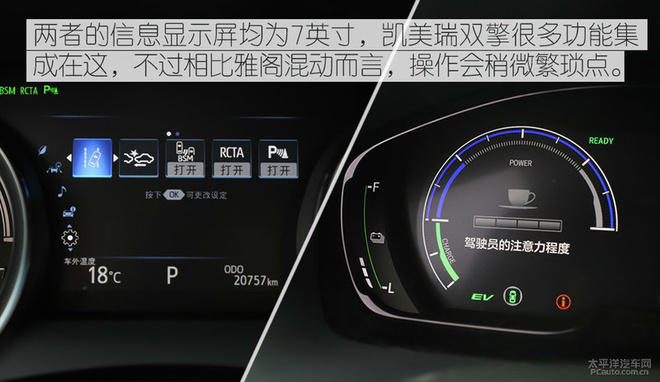 混动车型最强之争,凯美瑞双擎对决雅阁锐混动,谁才是王者?