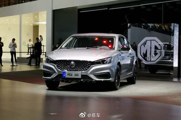 新款名爵6亮相上海车展 满足国六排放/配置小幅提升