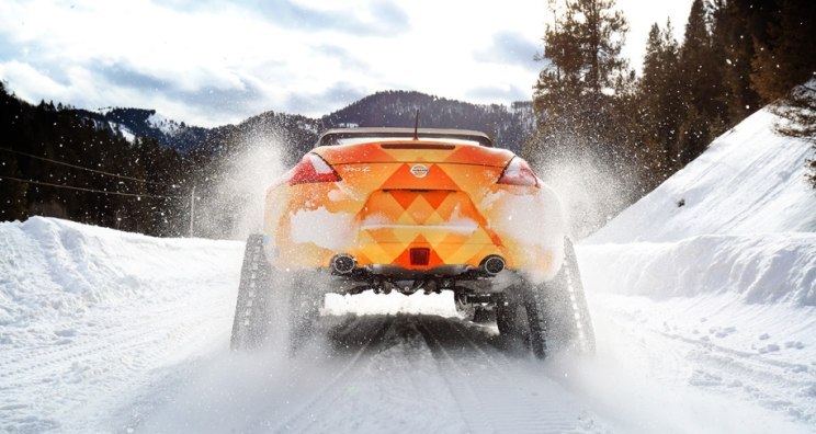 想在雪地里玩漂移？日产370Zki概念车了解一下！
