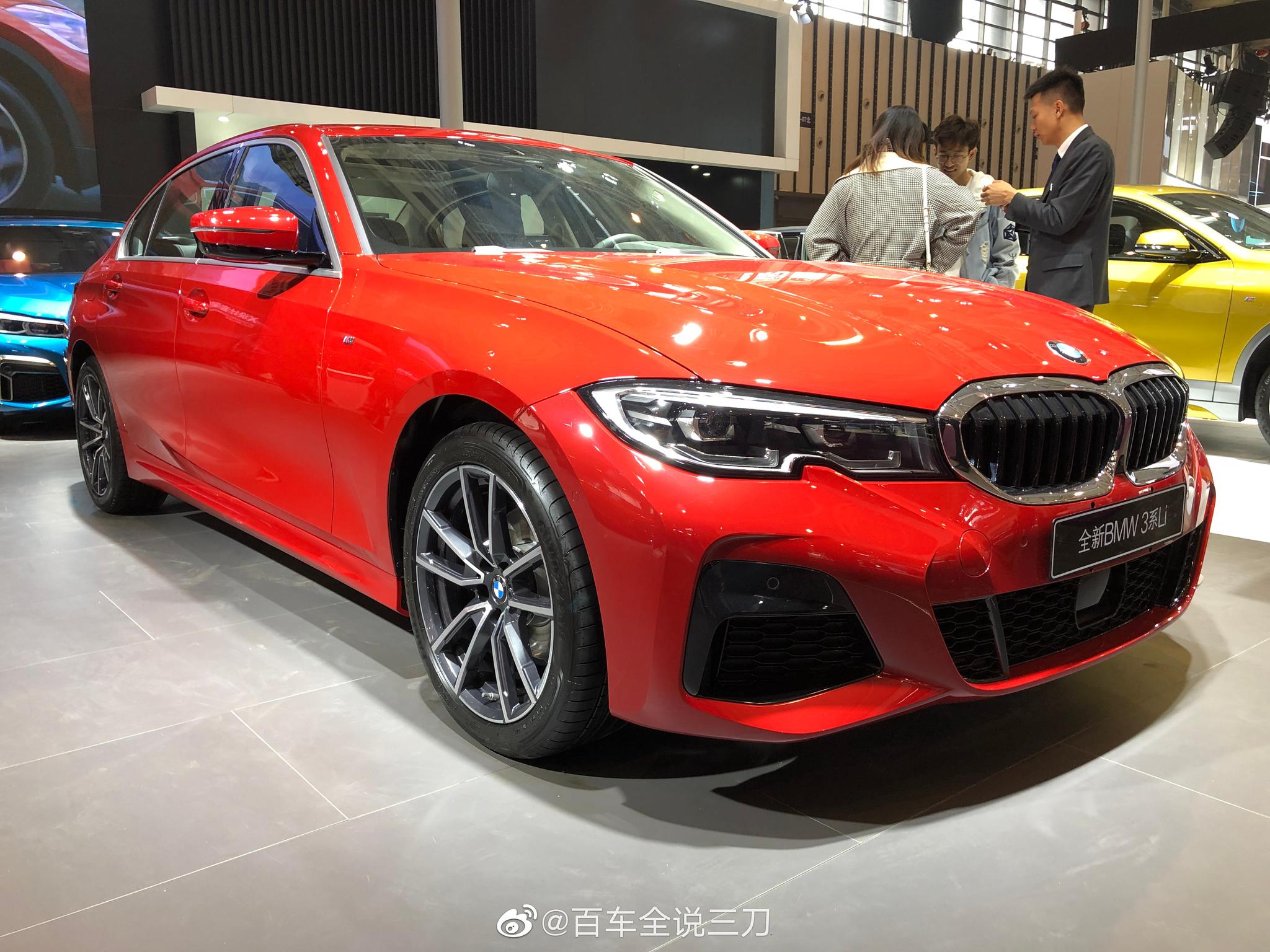 很惊讶南京车展上竟然有新3系，询问得知这是厂家巡展用车