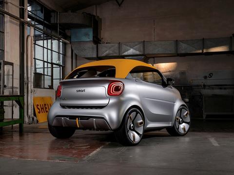 smart forease+概念车官图发布！老夫的少女心啊