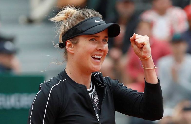 法网首轮赢得红土首胜,斯维托尼娜能走多远?