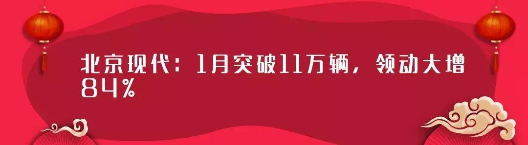 1月销量出炉，这几家车企集体开挂，同比均暴增40%以上