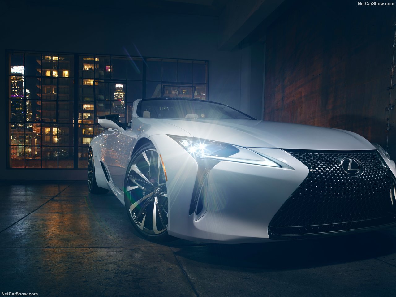 雷克萨斯LC敞篷概念车，“终极之美”的魅力